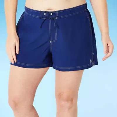 ZeroXposur Womens Plus Swim Shorts