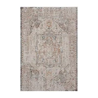 Anica Traditional Medallion Indoor Outdoor Rectangular Area Rug