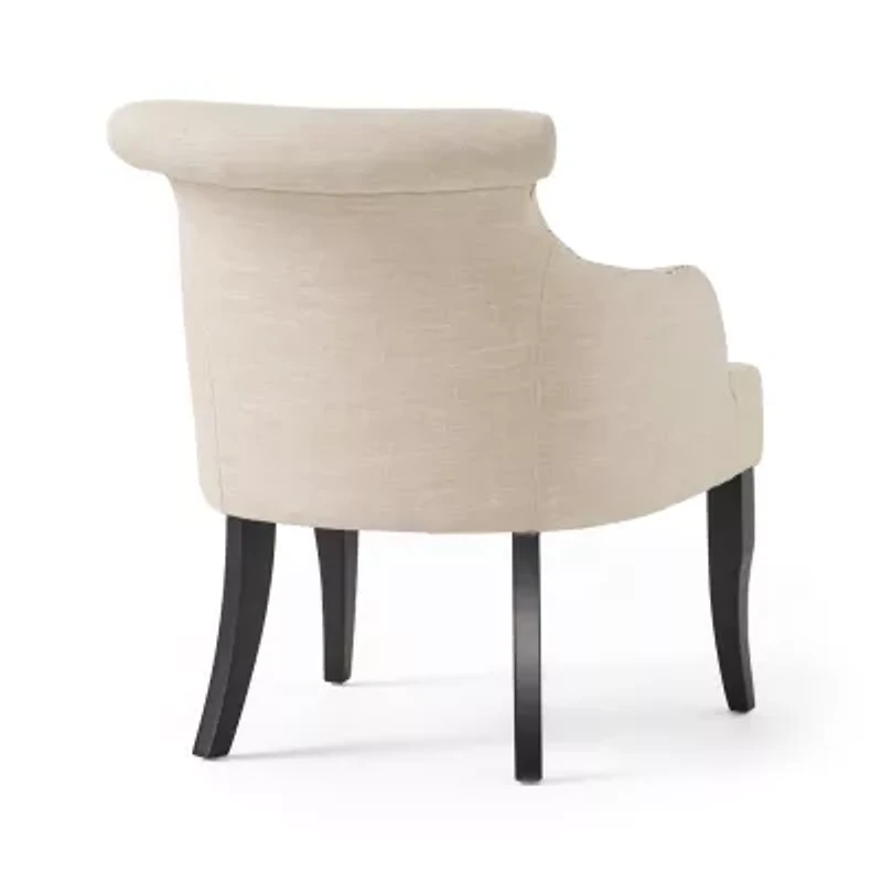 Filmore Curved Slope Arm Chair