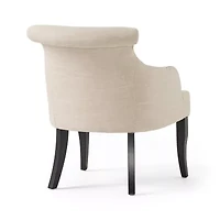 Filmore Curved Slope Arm Chair