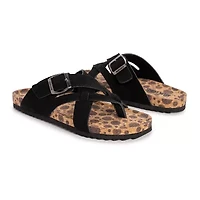 Muk Luks Womens Tanner Terra Turf Strap Sandals