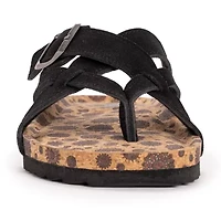 Muk Luks Womens Tanner Terra Turf Strap Sandals