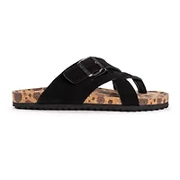 Muk Luks Womens Tanner Terra Turf Strap Sandals