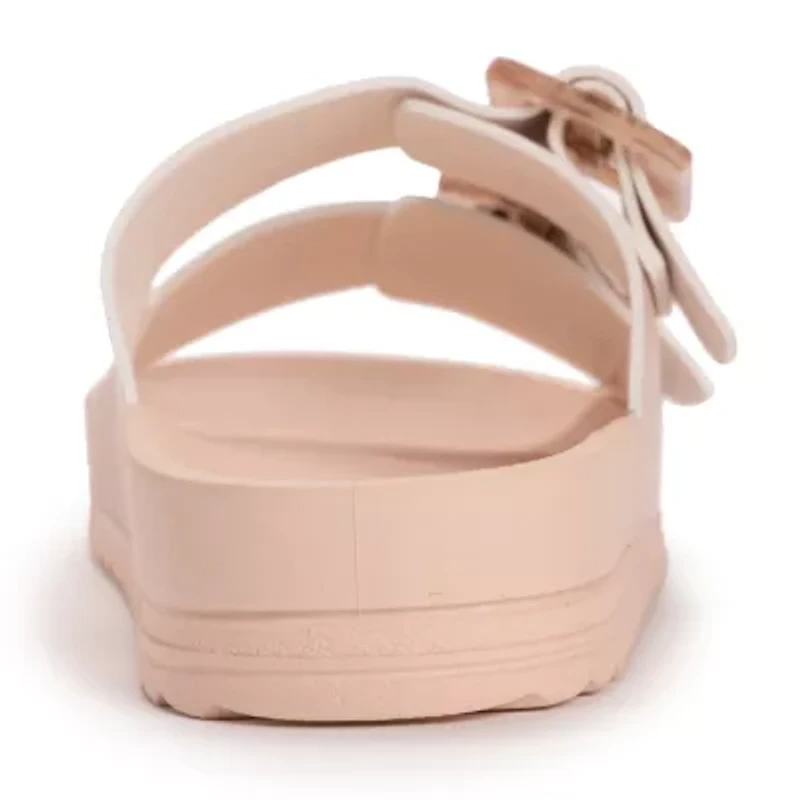 Muk Luks Womens Grand Cayman Strap Sandals