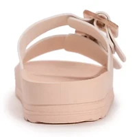 Muk Luks Womens Grand Cayman Strap Sandals