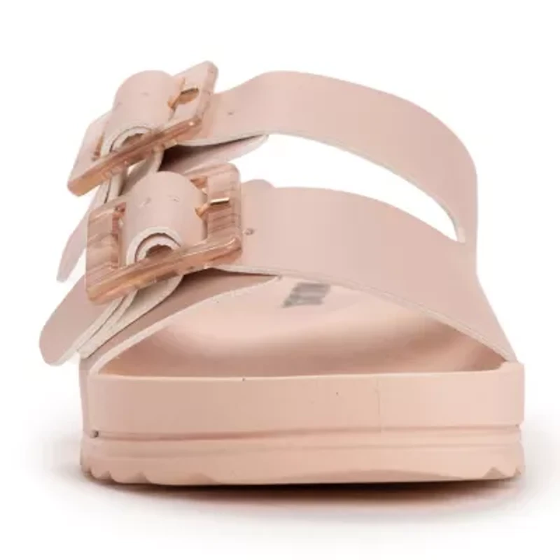 Muk Luks Womens Grand Cayman Strap Sandals