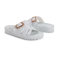 Muk Luks Womens Grand Shayna Strap Sandals