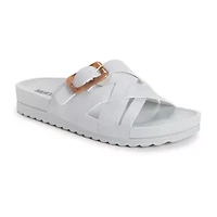 Muk Luks Womens Grand Shayna Strap Sandals