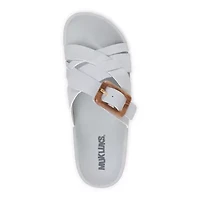 Muk Luks Womens Grand Shayna Strap Sandals