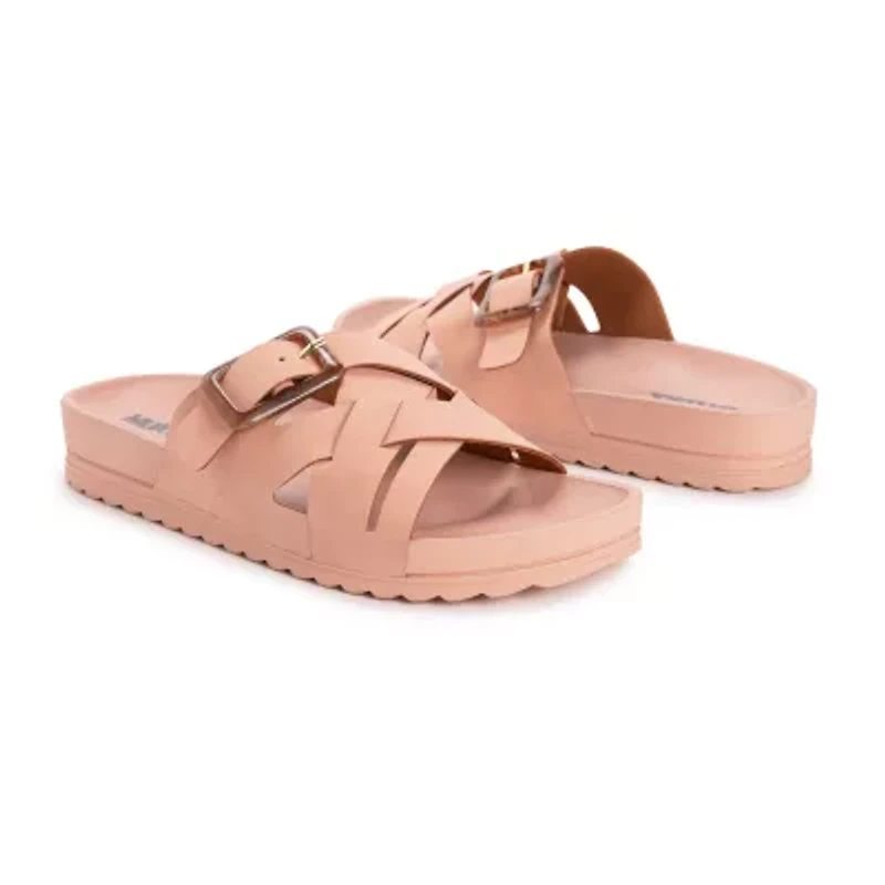 Muk Luks Womens Grand Shayna Strap Sandals