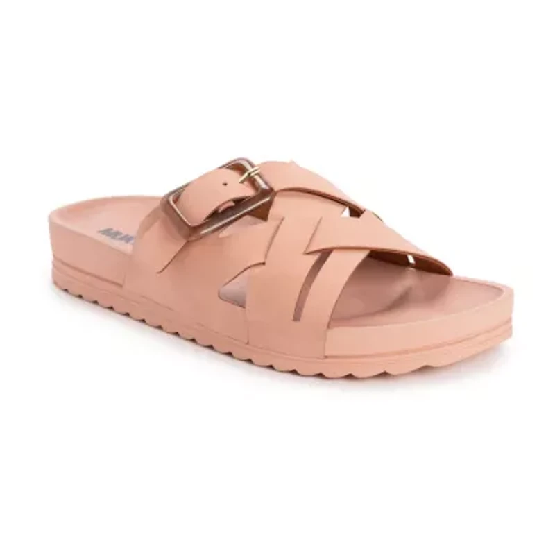 Muk Luks Womens Grand Shayna Strap Sandals