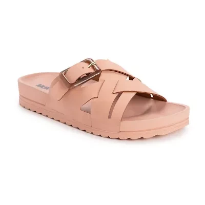 Muk Luks Womens Grand Shayna Strap Sandals
