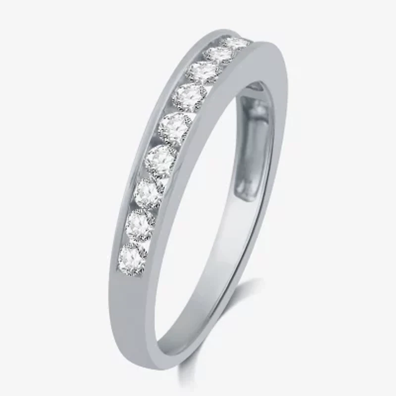 1/2 CT. T.W. Lab-Grown Diamond Wedding Band 10K or 14K Gold