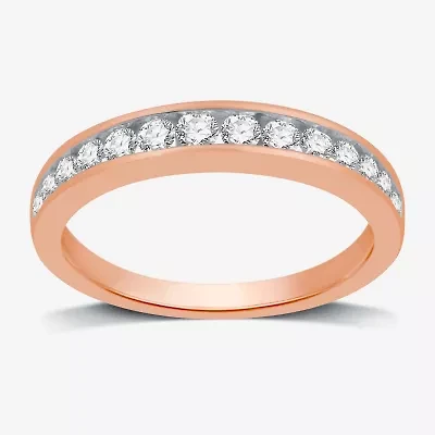 1/2 CT. T.W. Lab-Grown Diamond Wedding Band 10K or 14K Gold