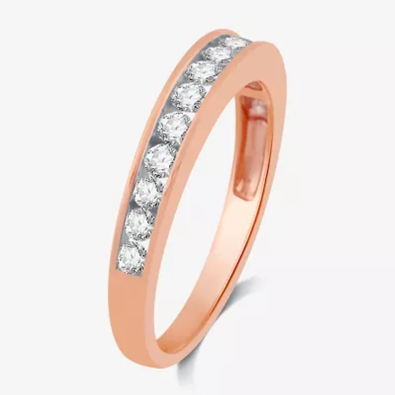 1/2 CT. T.W. Lab-Grown Diamond Wedding Band 10K or 14K Gold