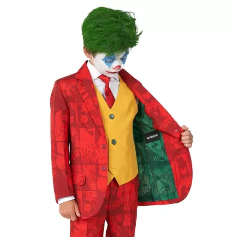 Suitmeister Scarlette Joker Little & Big Kid Boys 3-pc. Suit Set