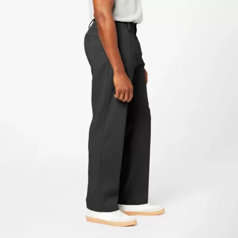 Dockers Comfort Khaki Mens Waistband Relaxed Fit Flat Front Pant