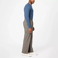 Dockers Comfort Khaki Mens Waistband Relaxed Fit Dress Pleated Pant