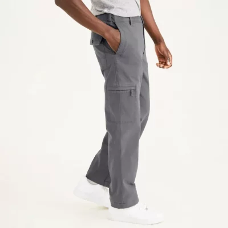 Dockers Smart 360 Go To Cargo Mens Stretch Fabric Straight Fit Cargo Pant
