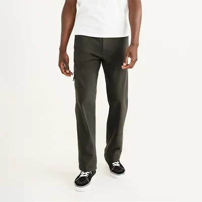 Dockers Smart 360 Go To Cargo Mens Stretch Fabric Straight Fit Pant