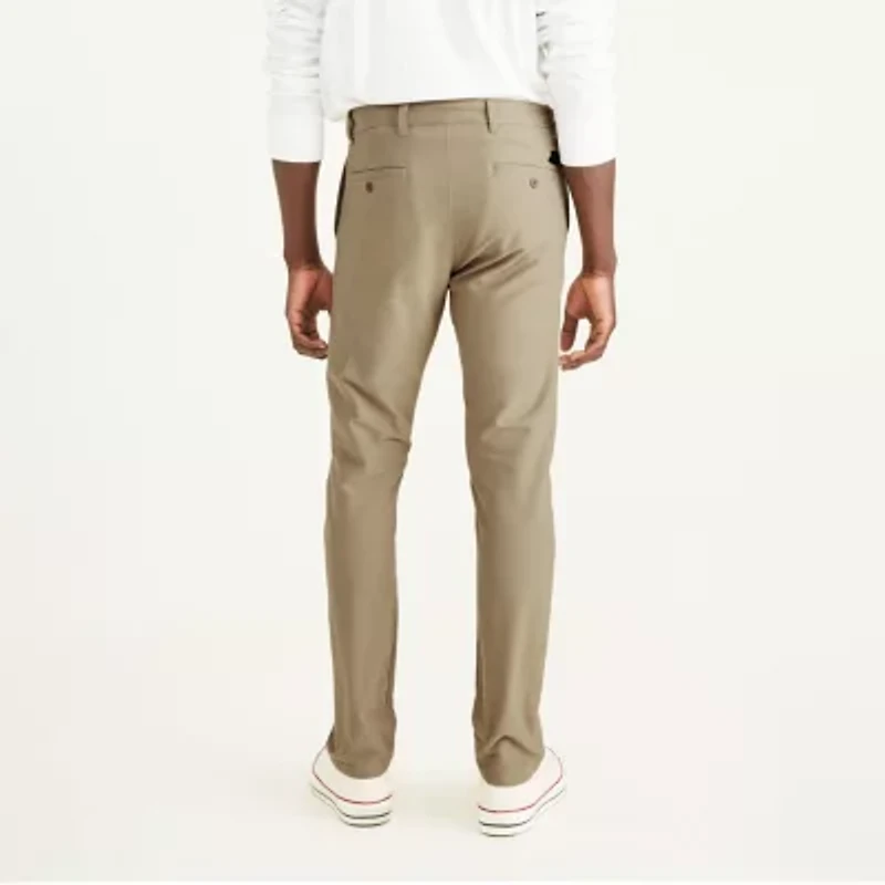 Dockers Comfort Knit Chino Mens Comfort Waistband Slim Fit Flat Front Pant
