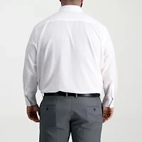 Haggar Smart Wash Big and Tall Mens Classic Fit Easy Care Long Sleeve Dress Shirt