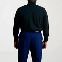 Haggar Smart Wash Big and Tall Mens Classic Fit Easy Care Long Sleeve Dress Shirt