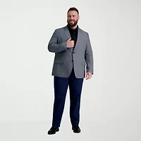 Haggar Premium Comfort Big and Tall Mens Classic Fit Easy Care Stretch Fabric Long Sleeve Dress Shirt