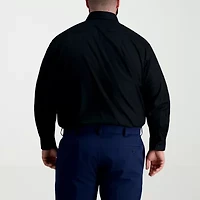 Haggar Premium Comfort Big and Tall Mens Classic Fit Easy Care Stretch Fabric Long Sleeve Dress Shirt