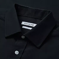 Haggar Premium Comfort Big and Tall Mens Classic Fit Easy Care Stretch Fabric Long Sleeve Dress Shirt