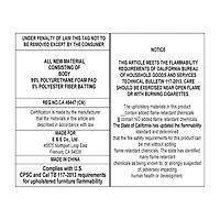 Madison Park Heyes Upholstered Tufted Swivel Counter Height Stool