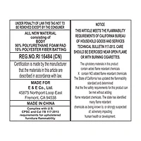 Madison Park Baldwin Queen Upholstered Tufted  Headboard