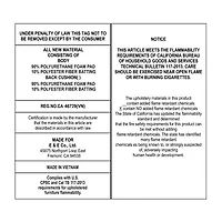 Martha Stewart Madrid Tufted Swivel Upholstered Armchair