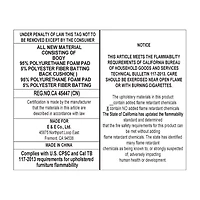 Madison Park Bianca Upholstered Armchair