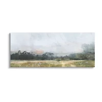Stupell Industries Rural Field Abstract Landscape Canvas Art