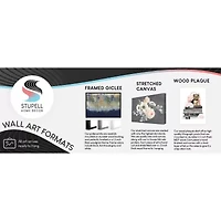 Stupell Industries Funny Animal Bathroom Toothbrush Canvas Art