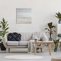 Stupell Industries Abstract Grey Landscape Painting Canvas Art