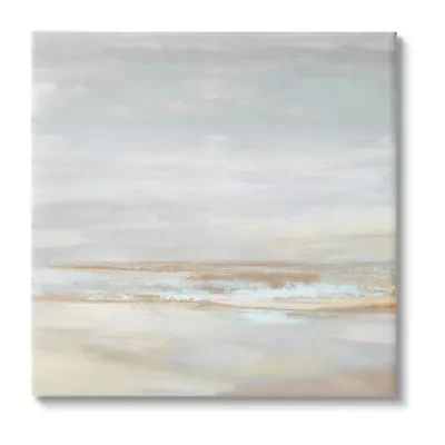 Stupell Industries Abstract Grey Landscape Painting Canvas Art
