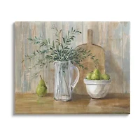 Stupell Industries Rustic Pears Still Life Canvas Art
