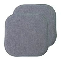 Sweet Home Collection™ Alexis Memory Foam No Slip Back 16" x Chair Pad Cushion