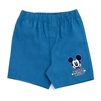 Disney Baby Boys 2-pc. Mickey Mouse Short Set