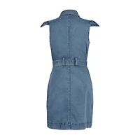 Speechless Big Kid Girls Short Sleeve Shirt Dress