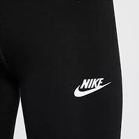Nike Big Kid Girls High Rise Knit Active Skinny Full Length Leggings