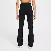 Nike Dri-Fit One Big Kid Girls High Rise Knit Active Flare Full Length Leggings