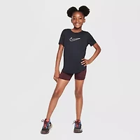 Nike Big Kid Girls Crew Neck Short Sleeve Regular Fit Graphic T-Shirt