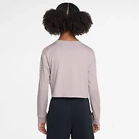 Nike Big Kid Girls Crew Neck Long Sleeve Active T-Shirt
