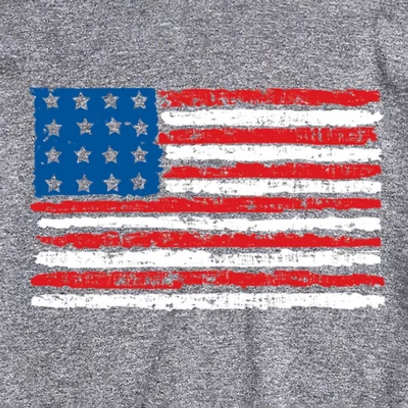Mens Short Sleeve Americana Graphic T-Shirt