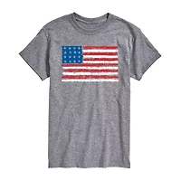 Mens Short Sleeve Americana Graphic T-Shirt
