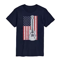 Mens Short Sleeve Americana Graphic T-Shirt