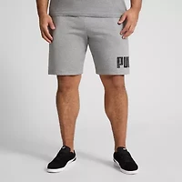 PUMA Mens 10" Mid Rise Big and Tall Workout Shorts
